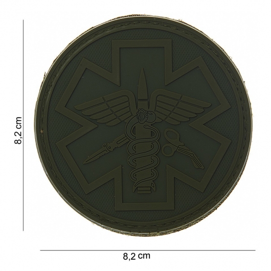 PATCH PVC 3D VELCRO 101 INC PARA MEDIC VERT