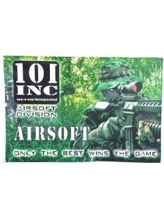 BANNIÈRE 101 INC AIRSOFT (105x155cm)