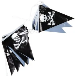 BANDEROLE 15 FANIONS PIRATE (10m)