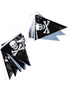 BANDEROLE 15 FANIONS PIRATE (10m)