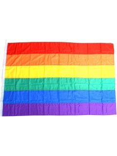 DRAPEAU FOSCO ARC EN CIEL (1x1,5m)