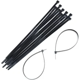 KIT DE MENOTTES EN PLASTIQUE 101 INC NOIR (12pcs)