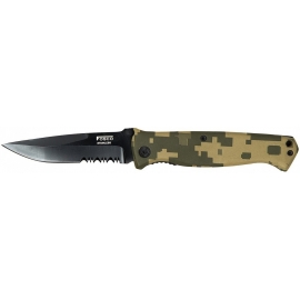 COUTEAU FOSCO E117 + CLIP CAMO ACU