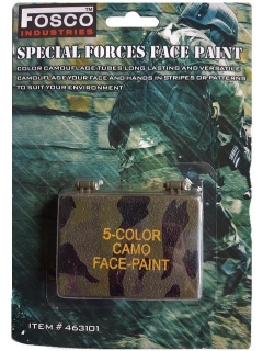 KIT MAQUILLAGE CAMOUFLAGE COMMANDO (3 tubes)