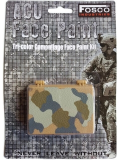 KIT MAQUILLAGE CAMOUFLAGE COMMANDO (3 tubes)