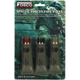 LOT 3 TUBES DE CREME MAQUILLAGE CAMO FOSCO (28g)