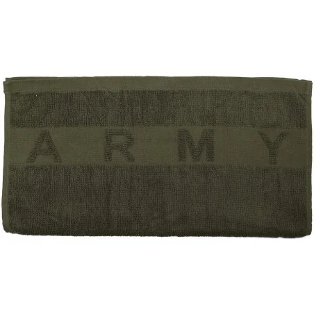 SERVIETTE DE TOILETTE US ARMY VERTE (100x50cm)