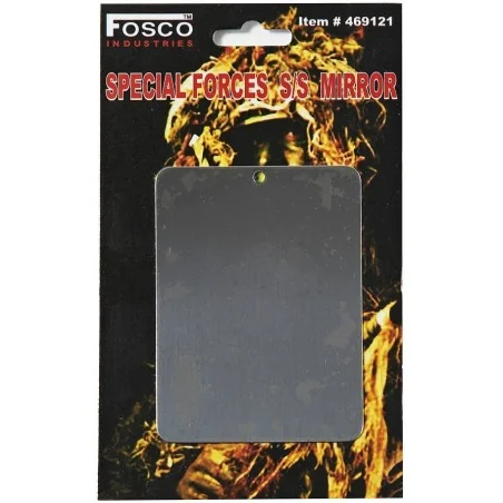 MIROIR MILITAIRE FOSCO INOX