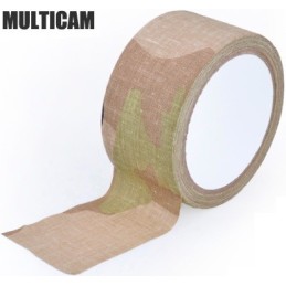 RUBAN DE TISSU ADHESIF ELEMENT MULTICAM (5cmx10m)