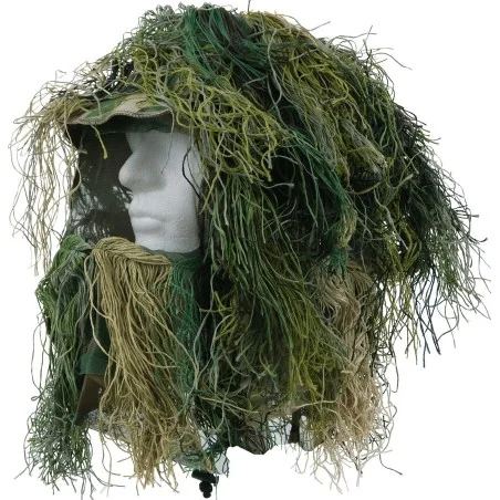 CAMOUFLAGE DE TÊTE GHILLIE WOODLAND