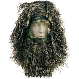 CAMOUFLAGE DE TÊTE GHILLIE WOODLAND